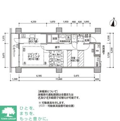 東雲キャナルコートＣＯＤＡＮ１８号棟の物件間取画像